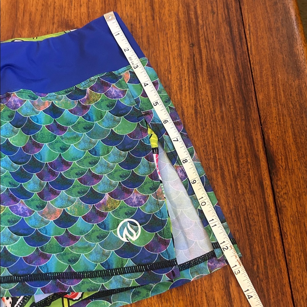 INKnBurn women’s ZEN SPORTS SKIRT with compression shorts, size 0 - Picture 6 of 10